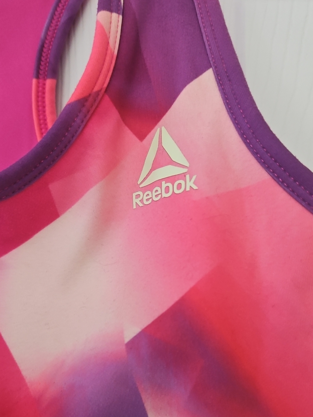 Reebok Reversible Racerback Sportsbra - Picture 2 of 5
